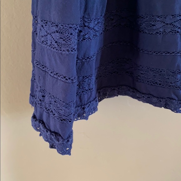 Blue peasant dress - Picture 5 of 7